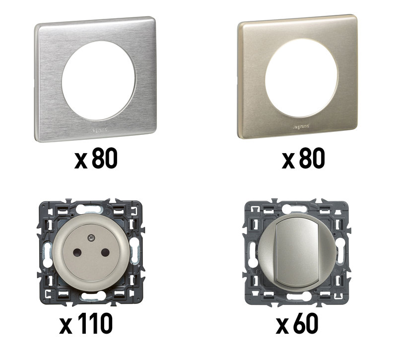 Legrand 300091 - Box standard - Céliane - en finition titane