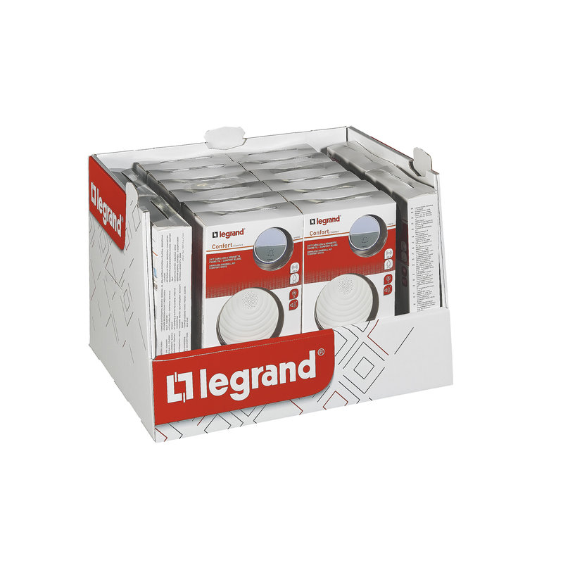 Legrand 300211 - Mini box - carillon radio Confort - blanc