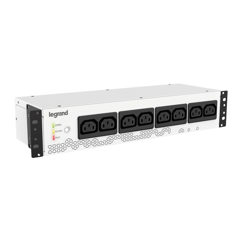 Legrand 310331 - Onduleur monophasé Keor PDU 8 prises IEC - 800VA 480W - autonomie 10 à 15 mn