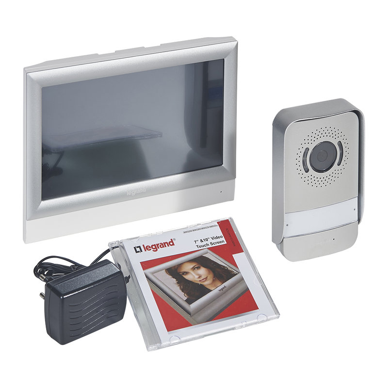 Legrand 369330 - Kit portier visiophone avec interphone et écran tactile 10pouces