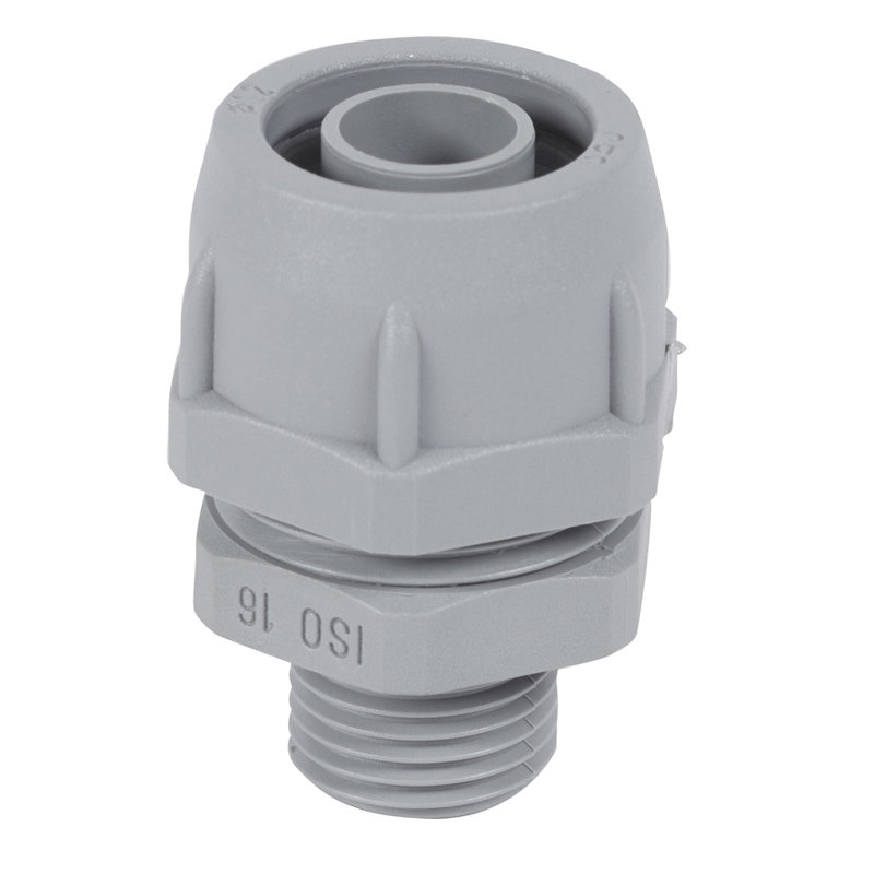 Legrand 382922 - Raccord mâle droit Universale pour conduit PVC Ø intérieur 12mm et 12,5mm ISO16