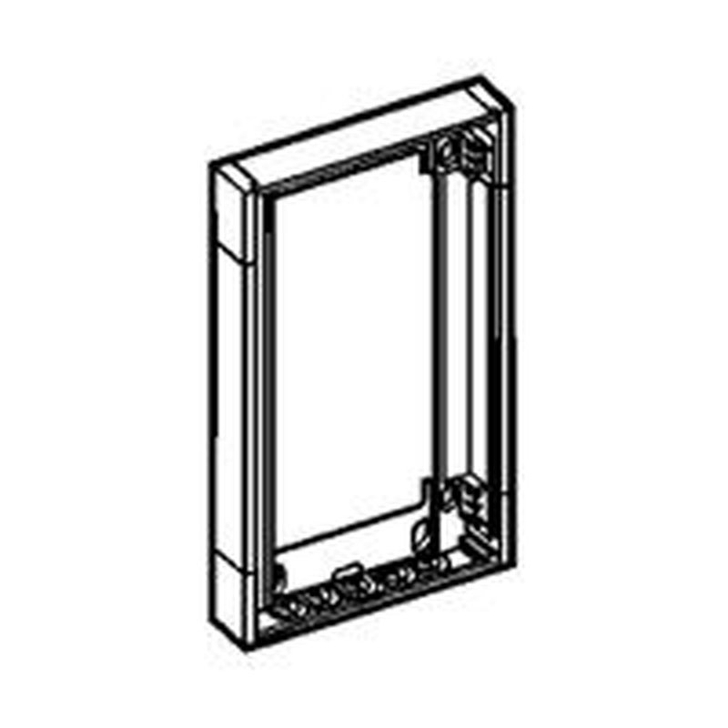 Legrand 401381 - Rehausse pour coffret Drivia 13 modules 1 rangée + platine de branchement