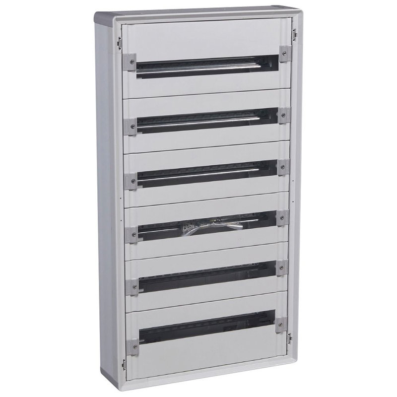 Legrand 401806 - Coffret distribution isolant XL³160 tout modulaire 6 rangées - 144 modules