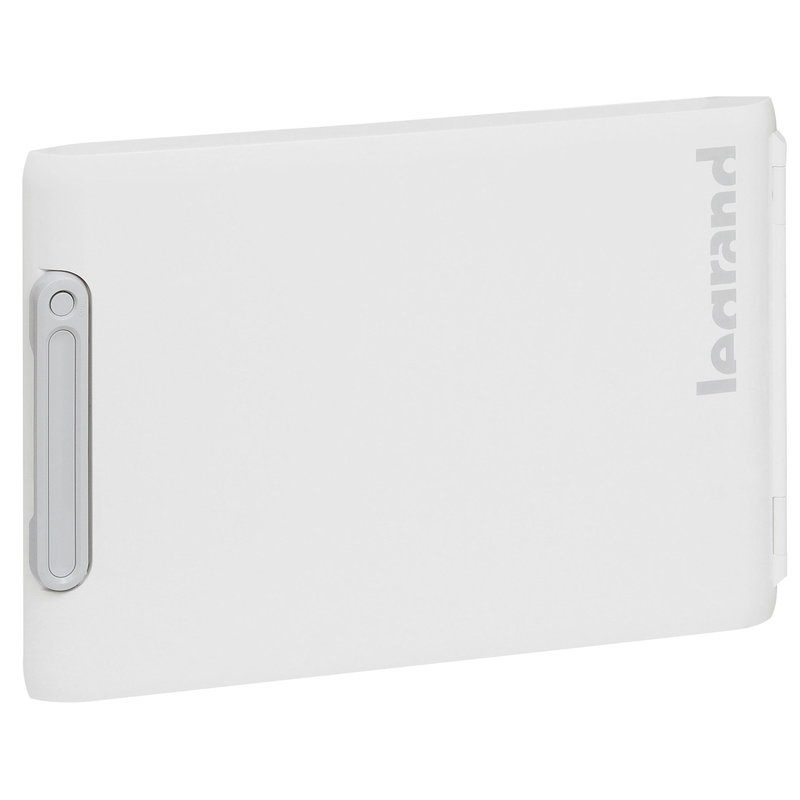 Legrand 401861 - Porte blanche XL³125 IP40 IK09 pour coffret 1 rangée réf.401611/401652/401653