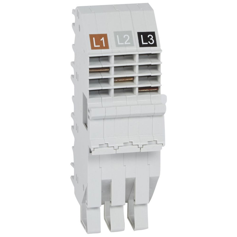 Legrand 404509 - Base support plug-in HX³ 400A - pour DX³ tripolaire 1 mod/pôle