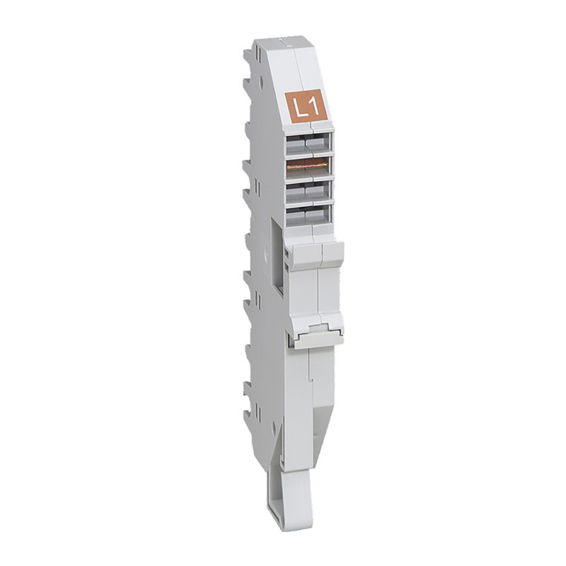 Legrand 404510 - Base support plug-in HX³ 400A - pour DX³ unipolaire 1 mod/pôle - Phase L1