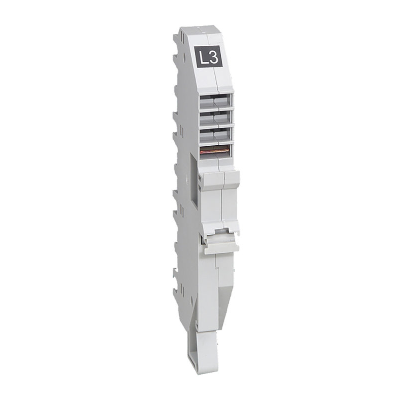 Legrand 404512 - Base support plug-in HX³ 400A - pour DX³ unipolaire 1 mod/pôle - Phase L3