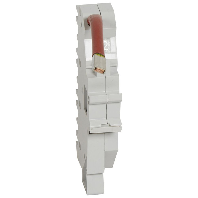 Legrand 404519 - Base support à fil HX³ 400A - pour DX³ unipolaire 1,5 mod/pôle - Phase L2