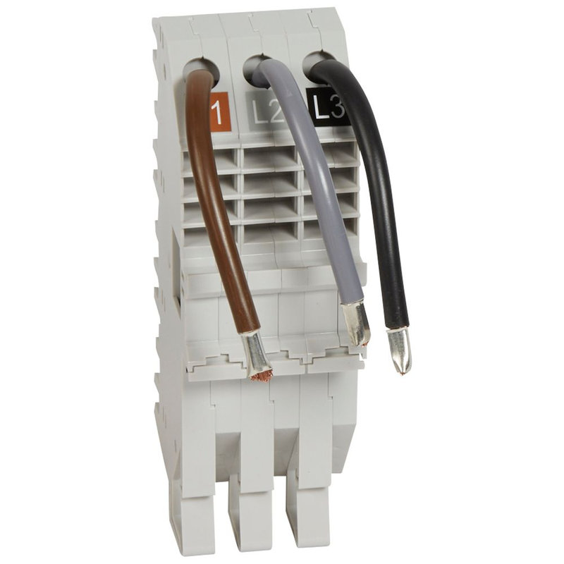 Legrand 404522 - Base support à fil HX³ 400A - pour DX³ 3P 1 mod/pôle jusqu'à 63A