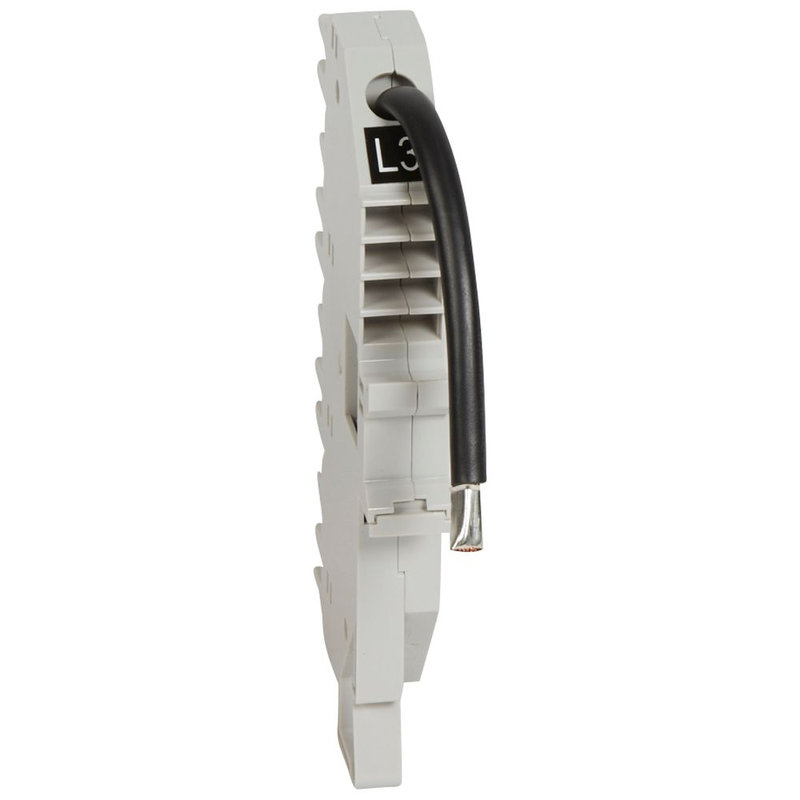 Legrand 404526 - Base support à fil HX³ 400A - pour DX³ 1P 1 mod/pôle jusqu'à 63A - L3