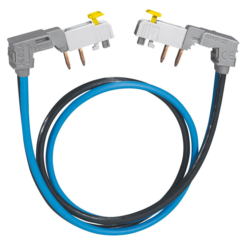 Legrand 404927 - Cordon de repiquage entre 2 rangées disj. 1P+N connexion automatique 2x10mm²