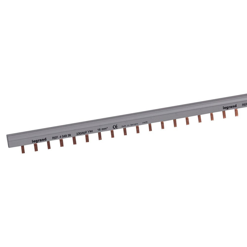 Legrand 404939 - Peigne d'alimentation 2P HX³ traditionnel pour bornes à vis -longueur 56 modules