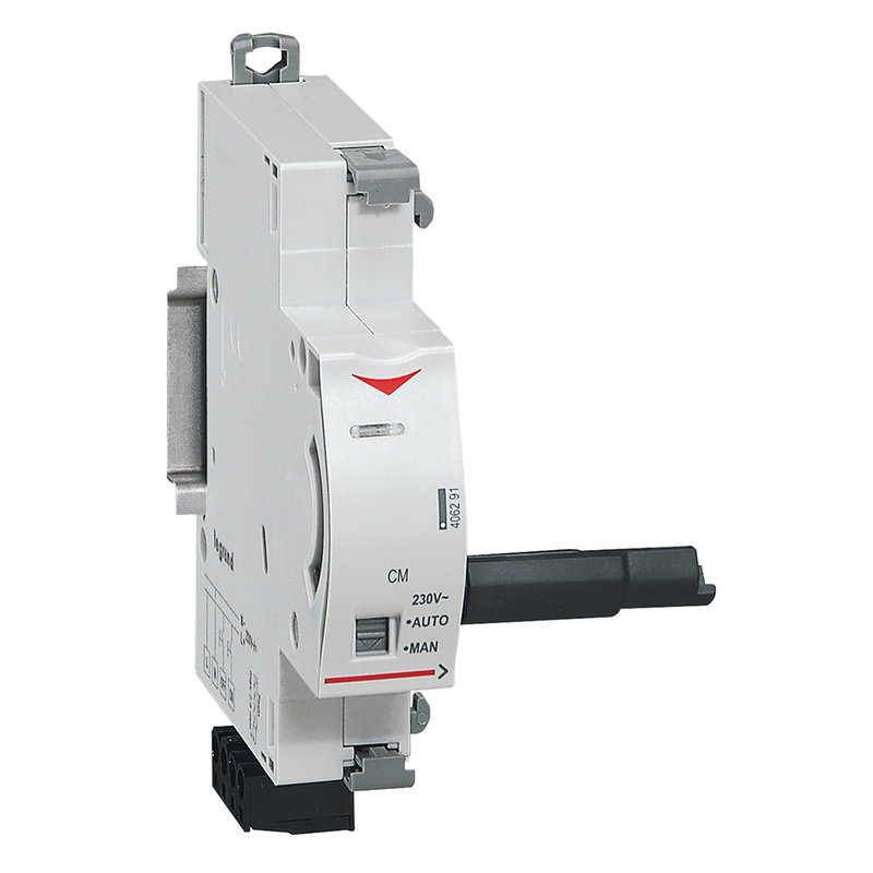 Legrand 406291 - Commande motorisée ON/OFF pour 1 DX³ 1 module par pôle -230V~ - 1 module DIN