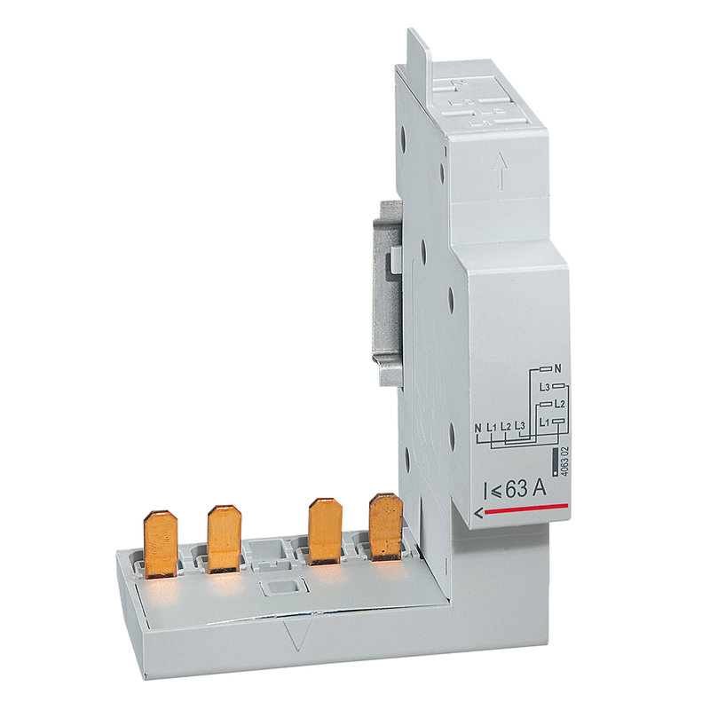 Legrand 406302 - Module raccord par peigne DX-borne auto -4P pour contacteur