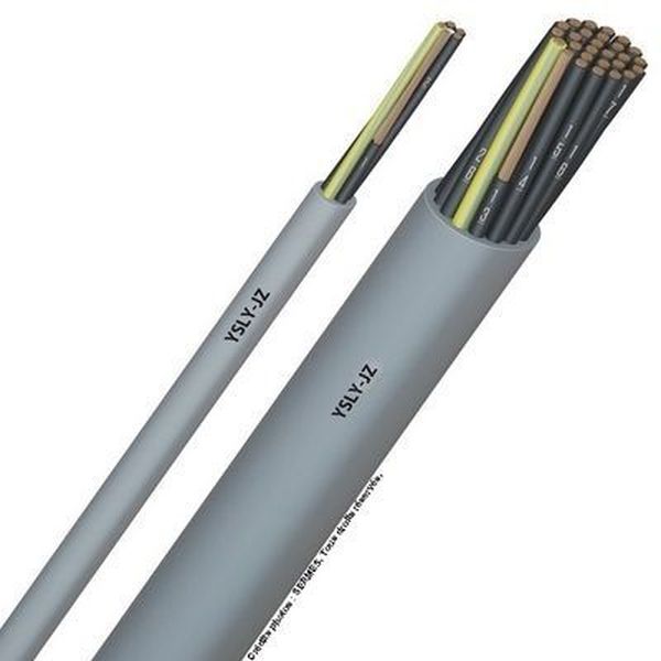 [CAB-2421/1] Câble Électrique Ysly-Jz 7G1.5 Gris 500V - Prix au mètre