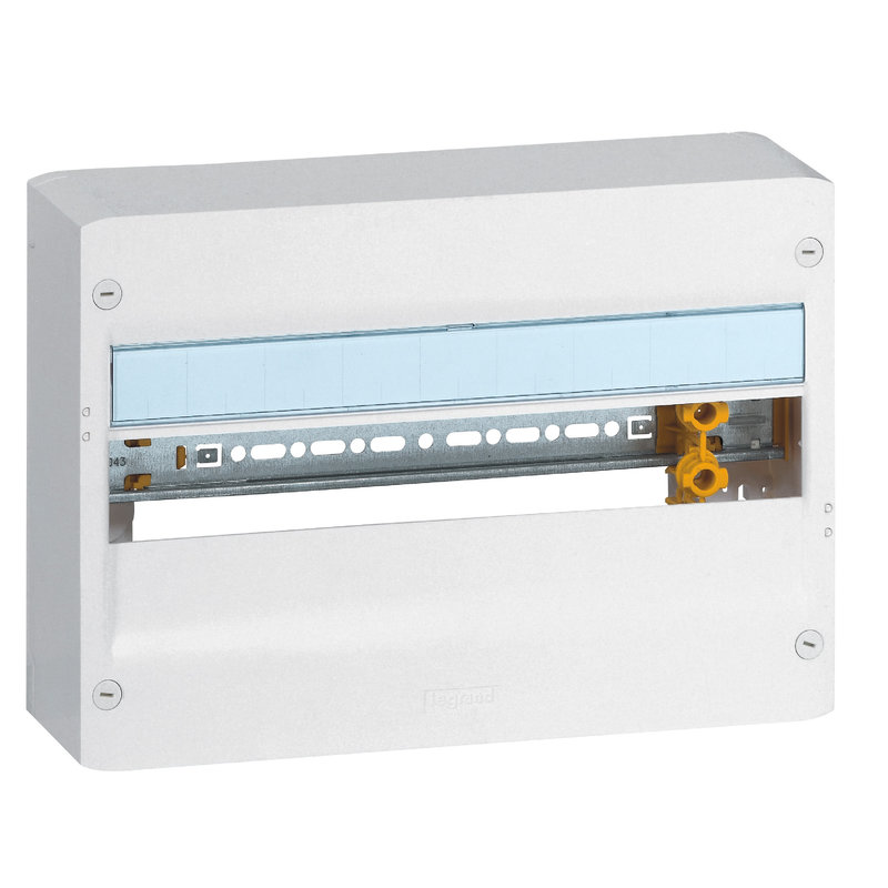 Legrand 401221 - Coffret Drivia 18 modules 1 rangée IP30 IK05 - Blanc RAL9003