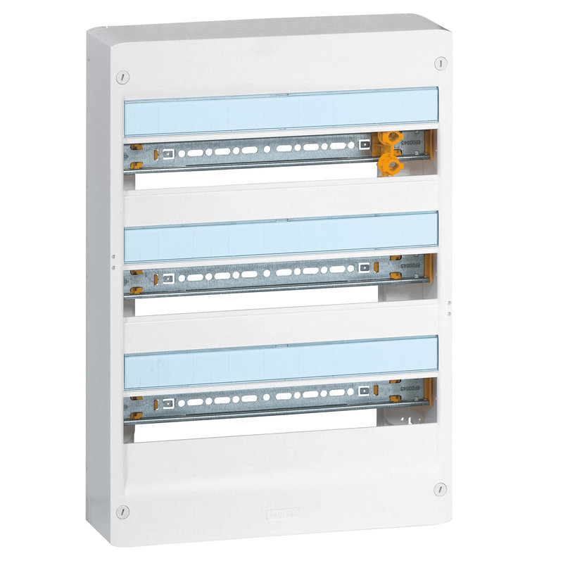 Legrand 401223 - Coffret Drivia 18 modules 3 rangées IP30 IK05 - Blanc RAL9003