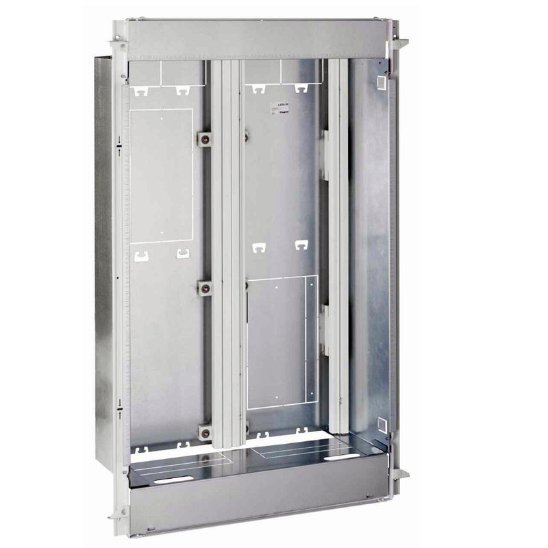Legrand 401449 - Bac + cadre métal 2 travées Drivia 4x13 + panneau Enedis + coffret Basique