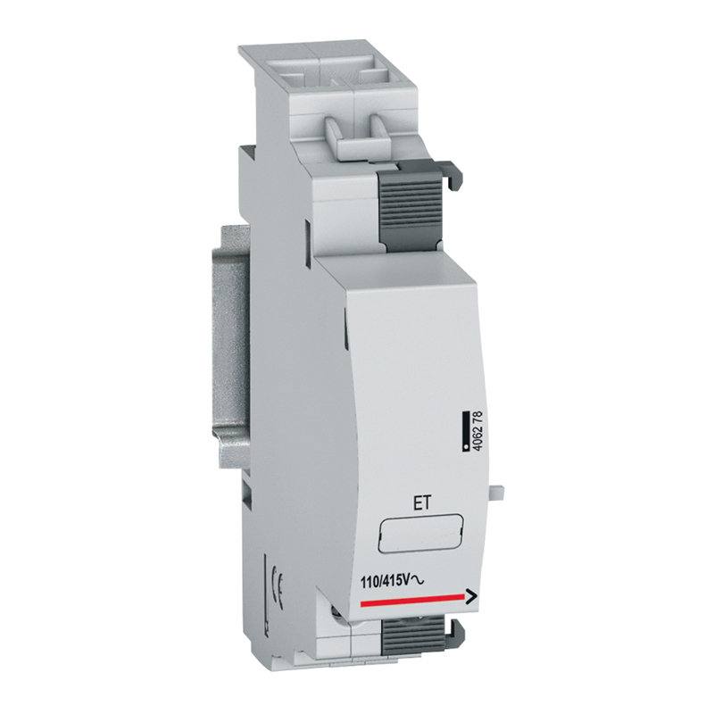 Legrand 406278 - Déclencheur à émission de tension (ET) DX³ - 110V~ à 415V~ et 110V= à 415V=