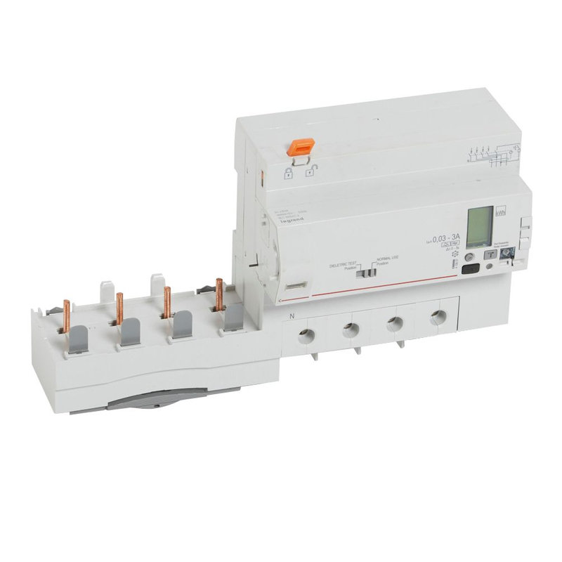 [LEG-410657] Legrand 410657 - Bloc diff adapt DX³-à vis-4P- 400V~-comptage - 63A - typeHPI - 30/3000mA - 7,5 M