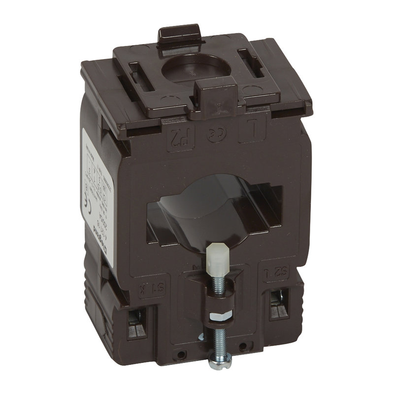 Legrand 412116 - Transformateur de courant fermé 250/5 pour barre ou câble Ø26mm 3 VA