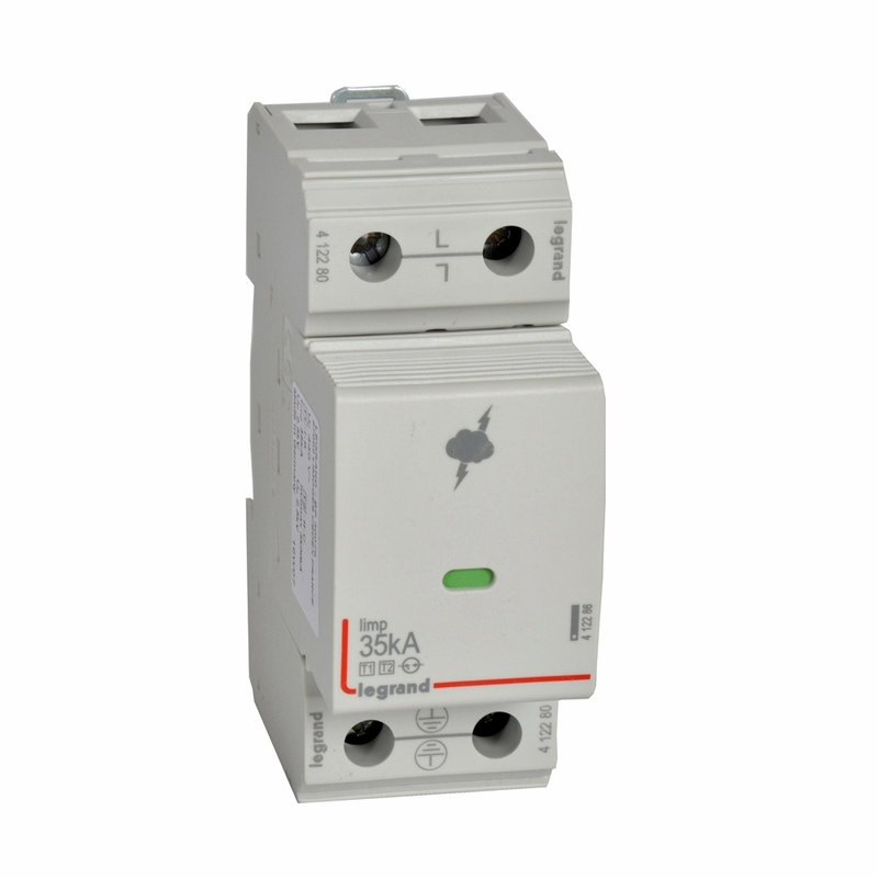 Legrand 412280 - Parafoudre T1 - Iimp 35-50 kA/pôle - 440 V~ (IT)
