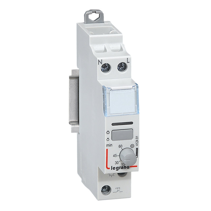 Legrand 412401 - Télérupteur silencieux temporisé à vis 230V~- 1P - 250V~~ - 16A - 1F -1 module