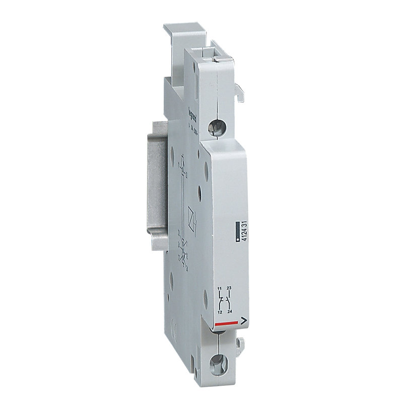 Legrand 412431 - Auxiliaire signalisation pour contacteur 40A et 63A - 5A 250V~ - O+F -0,5 module