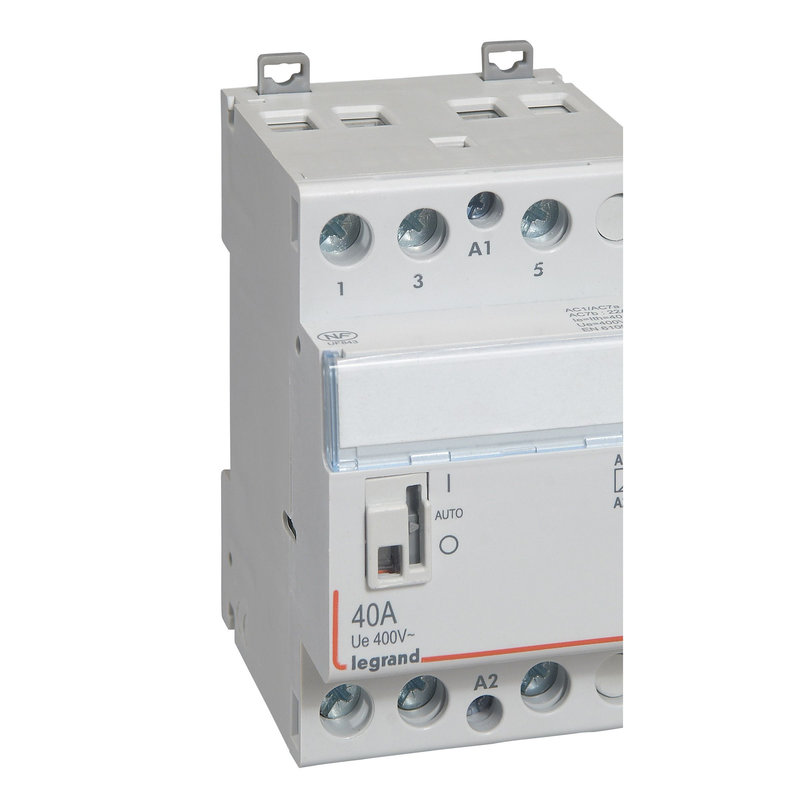 Legrand 412549 - Contacteur de puissance CX³ bobine 230V~ - 3P 400V~ - 40A - 3F - 3 modules