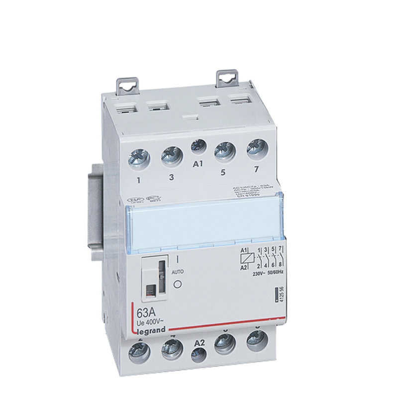 Legrand 412556 - Contacteur de puissance CX³ bobine 230V~ - 4P 250V~ - 63A - 4F - 3 modules