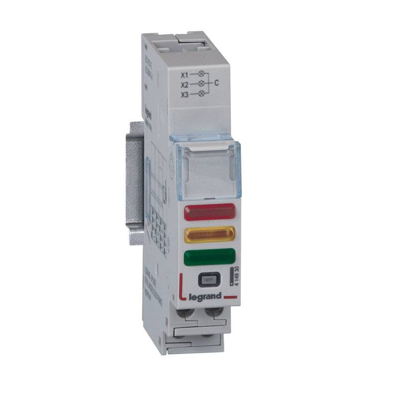 Legrand 414930 - Module de signalisation EMS CX³ voyant 3 LEDs rouge , jaune et vert - 1 module