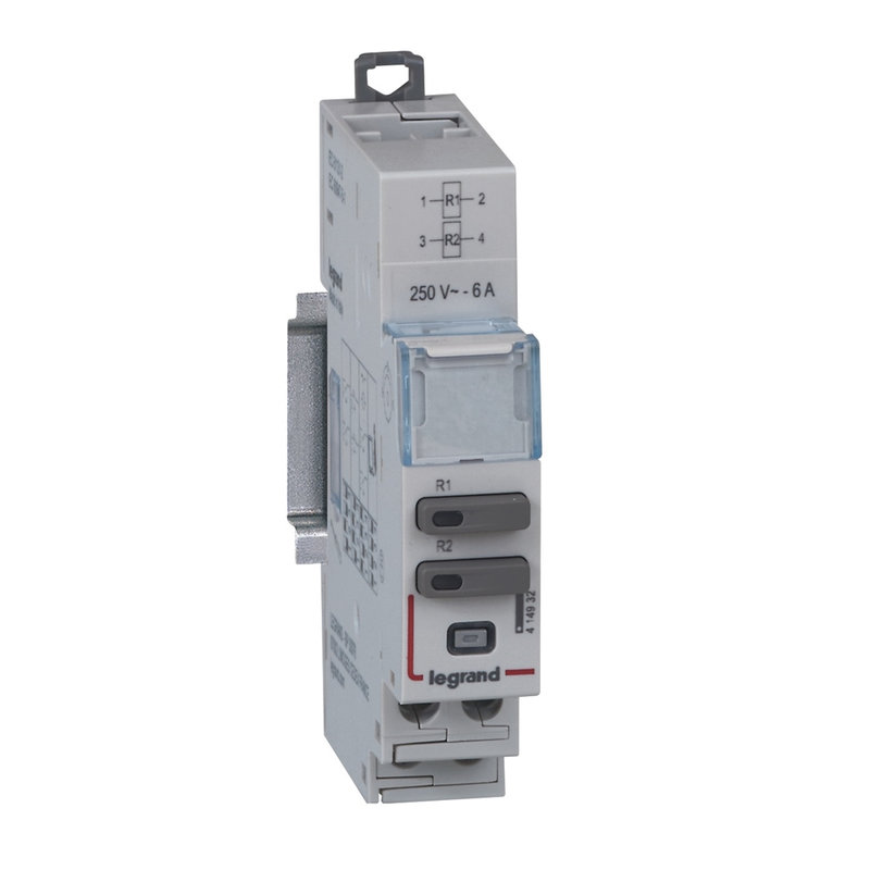 Legrand 414932 - Module de commande universel EMS CX³ 2 relais 250V 6A - 1 module