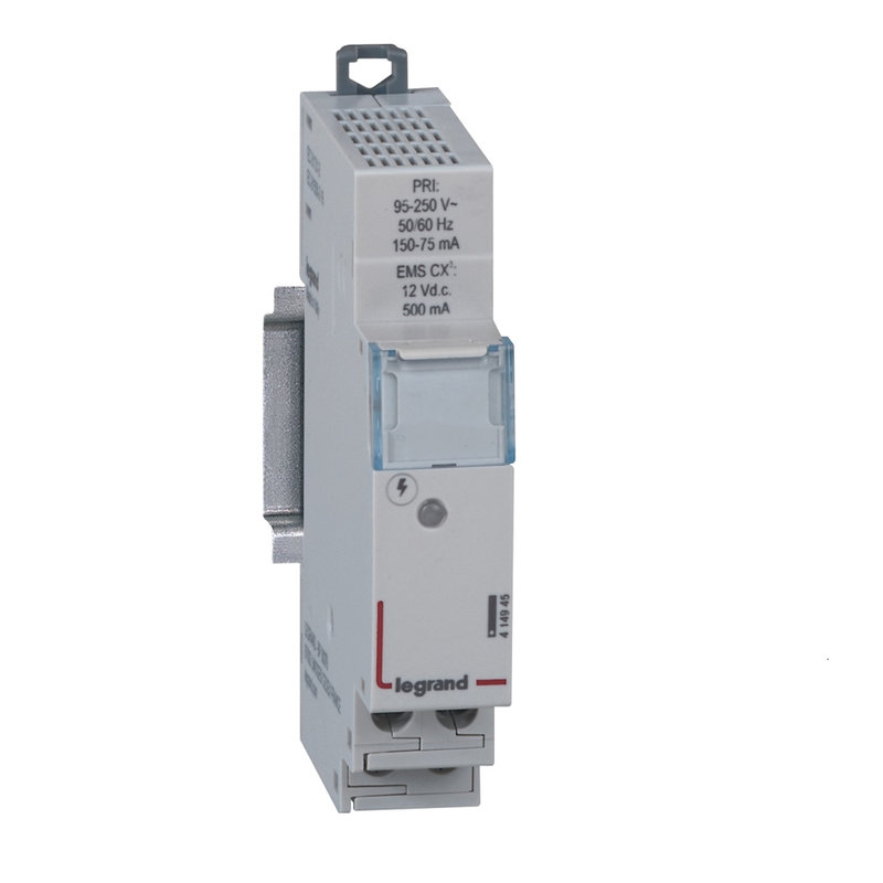 Legrand 414945 - Alimentation modulaire EMS CX³ 500mA 12V= stabilisé - 1 module