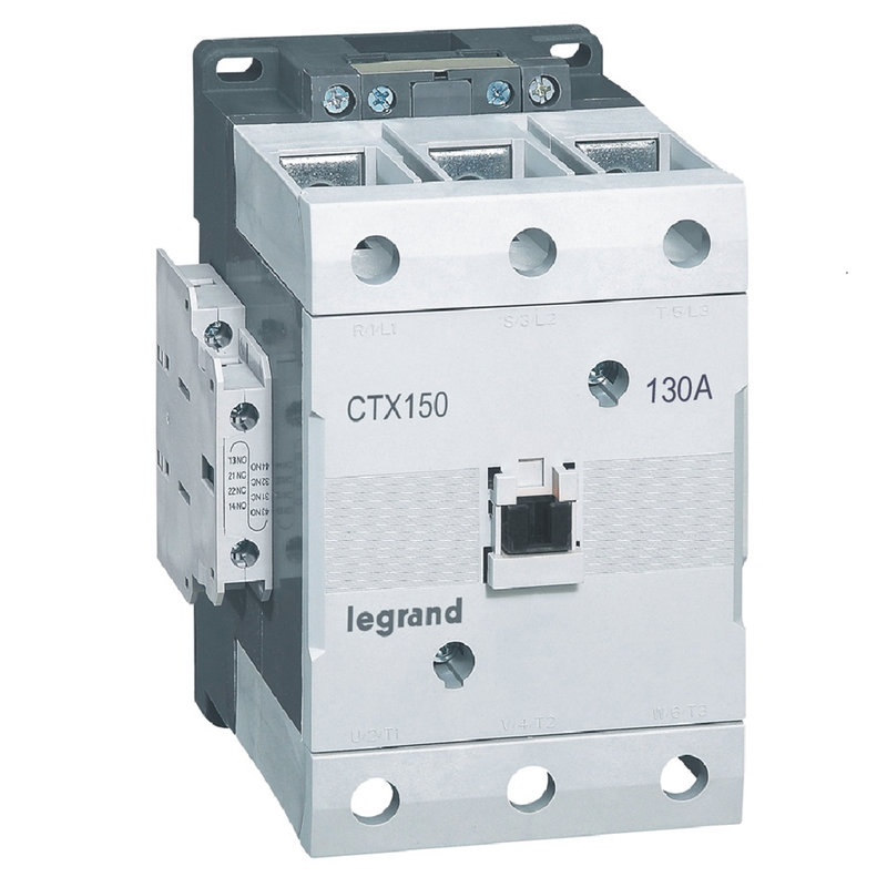 Legrand 416241 - Contacteur CTX³ 3P 130A - 2NO + 2NC 24V= - bornes à vis taille 6