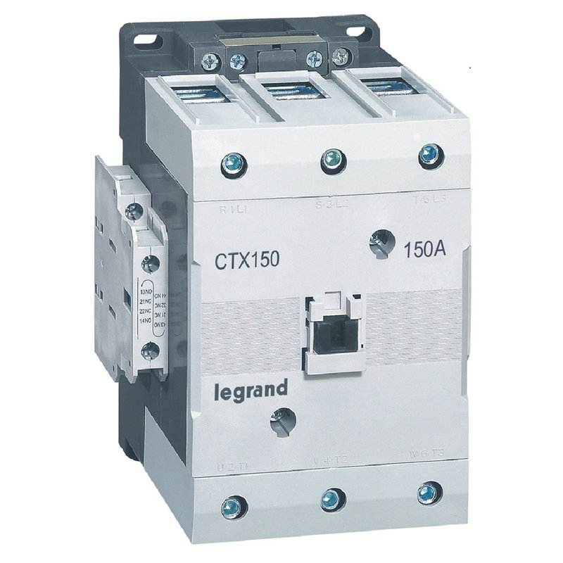 Legrand 416279 - Contacteur de puissance CTX³ 150- 3P -150A - bornes à cage - 2NO+2NF - 400-440V~