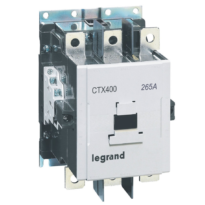 Legrand 416309 - Contacteur de puissance CTX³ 400- 3P -265A -racc. sur plage- 2NO+2NF - 380-450V~