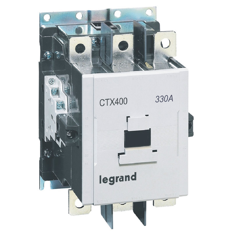 Legrand 416316 - Contacteur de puissance CTX³ 400- 3P - 330A - 2NO+2NF - 100-240V~/100-220V=