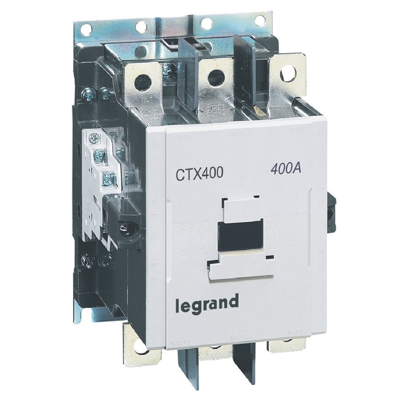 Legrand 416329 - Contacteur de puissance CTX³ 400- 3P -400A -racc. sur plage- 2NO+2NF - 380-450V~