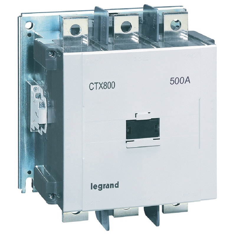 Legrand 416339 - Contacteur de puissance CTX³ 800- 3P -500A -racc. sur plage- 2NO+2NF - 380-450V~