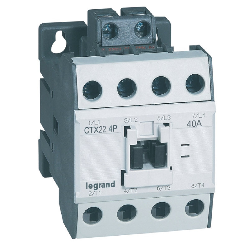 Legrand 416426 - Contacteur de puissance CTX³ - 4P - 230V~ - AC 1 40A / AC 3 22 A