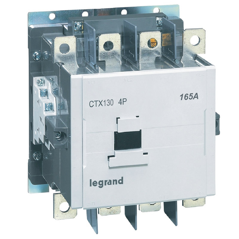 Legrand 416466 - Contacteur de puissance CTX³ - 4P - 2NO+2NF - AC 1 165 A / AC 3 130 A