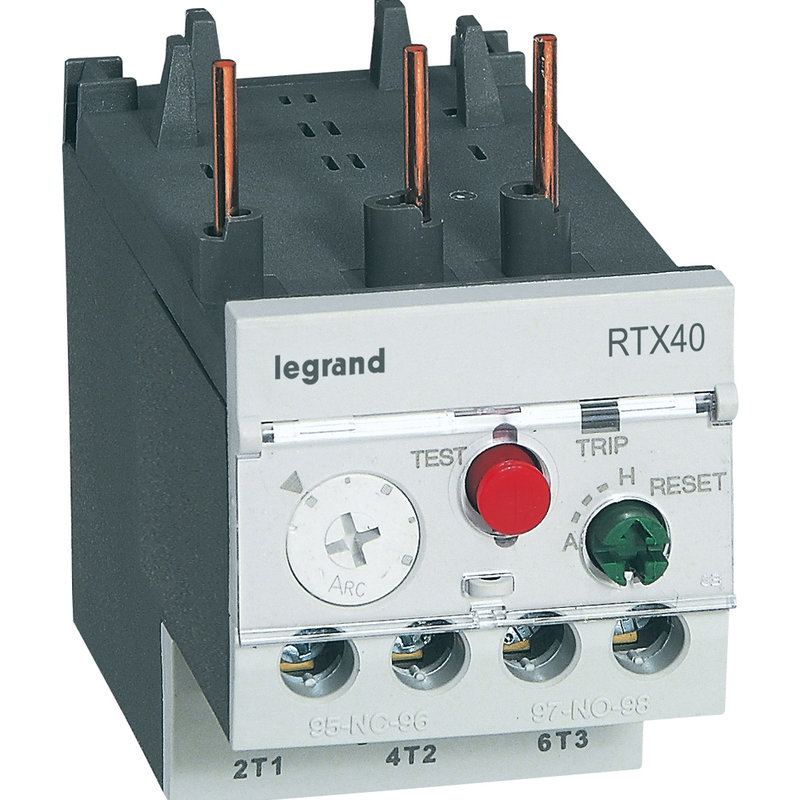 Legrand 416652 - Relais thermique RTX³ 9A à 13A - classe 10A non différentiel taille 2, taille 3