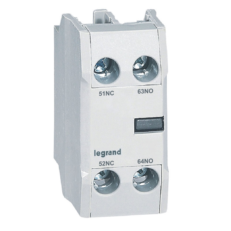 Legrand 416850 - Blocs de contacts auxiliaires pour contacteurs CTX³ - montage frontal 1NO + 1NF