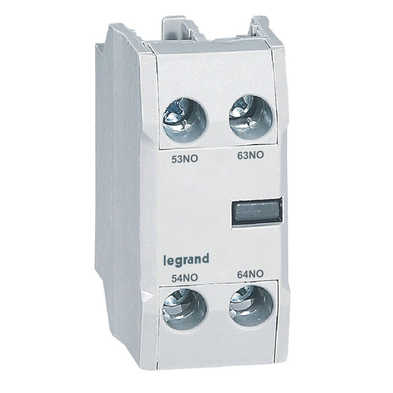 Legrand 416851 - Blocs de contacts auxiliaires contacteurs CTX³ montage frontal 2 contacts NO
