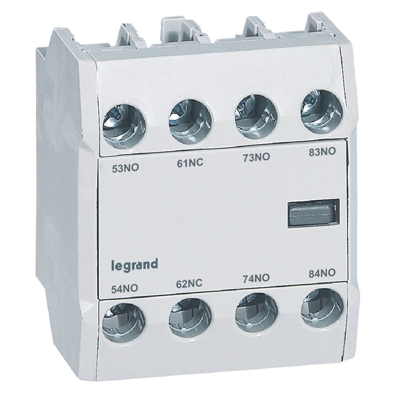 Legrand 416854 - Blocs de contacts auxiliaires pour contacteurs CTX³ - montage frontal 3NO + 1NF