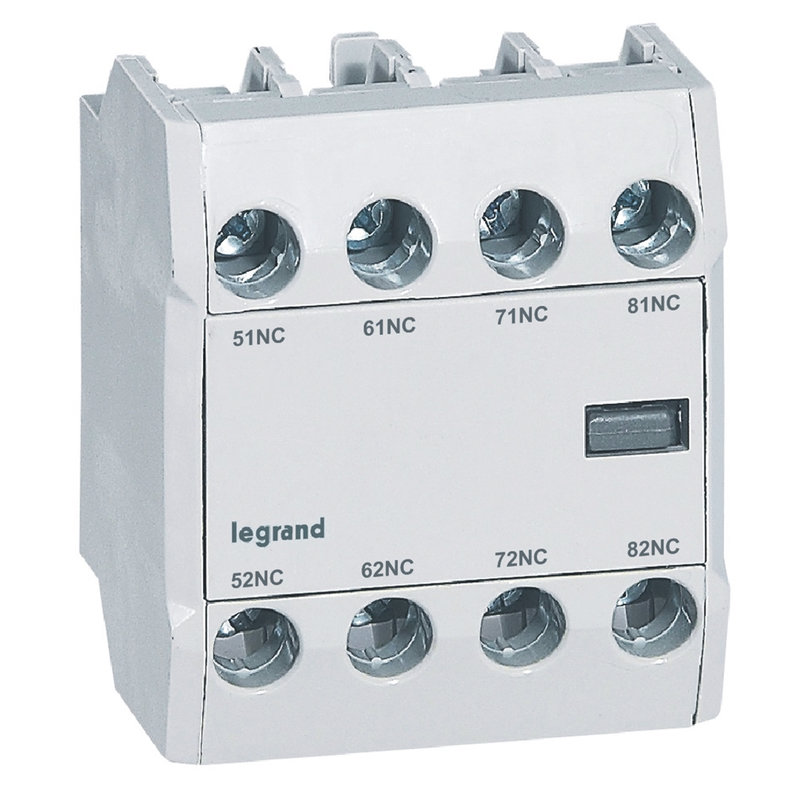 Legrand 416857 - Blocs de contacts auxiliaires pour contacteurs CTX³ - montage frontal - 4NF