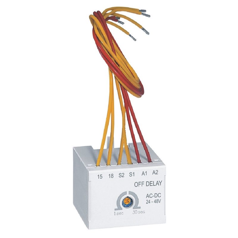 Legrand 416872 - Relais électronique temporisé CTX³ retardé l'ouverture - 24-48 V~