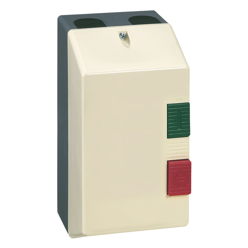 Legrand 416891 - Boîtier pour démarreur moteur avec boutons de commande