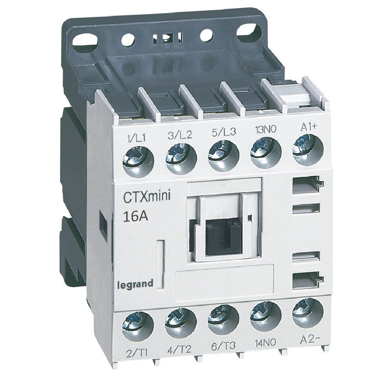 Legrand 417061 - Mini-contacteur de puissance CTX³ 3P 16A+contact auxiliaire-1NO - 24V=