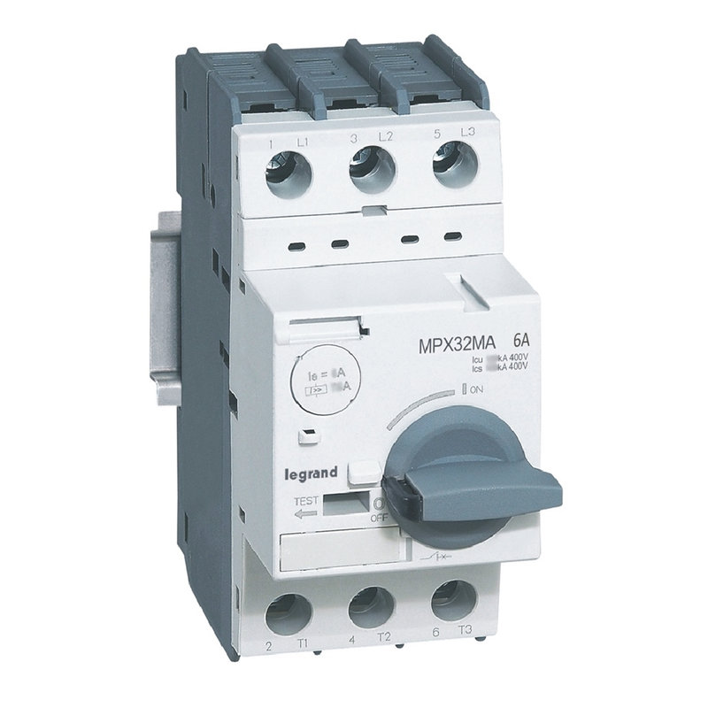 Legrand 417348 - Disjoncteur moteur magnétique seul MPX³32MA - 78A - Icu 100kA en 415V